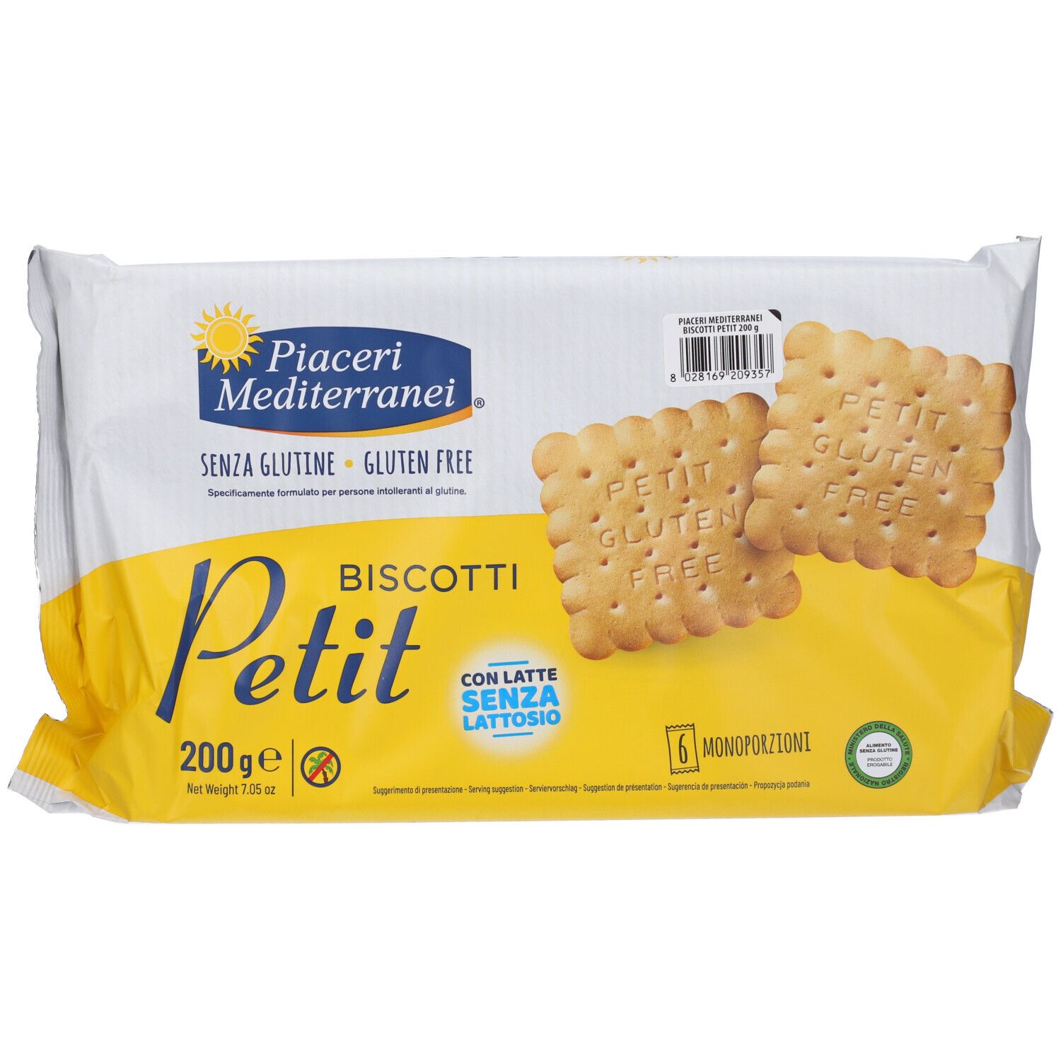 Piaceri Meditteranei Piaceri Mediterranei Biscotti Petit 200 G - Immagine 4