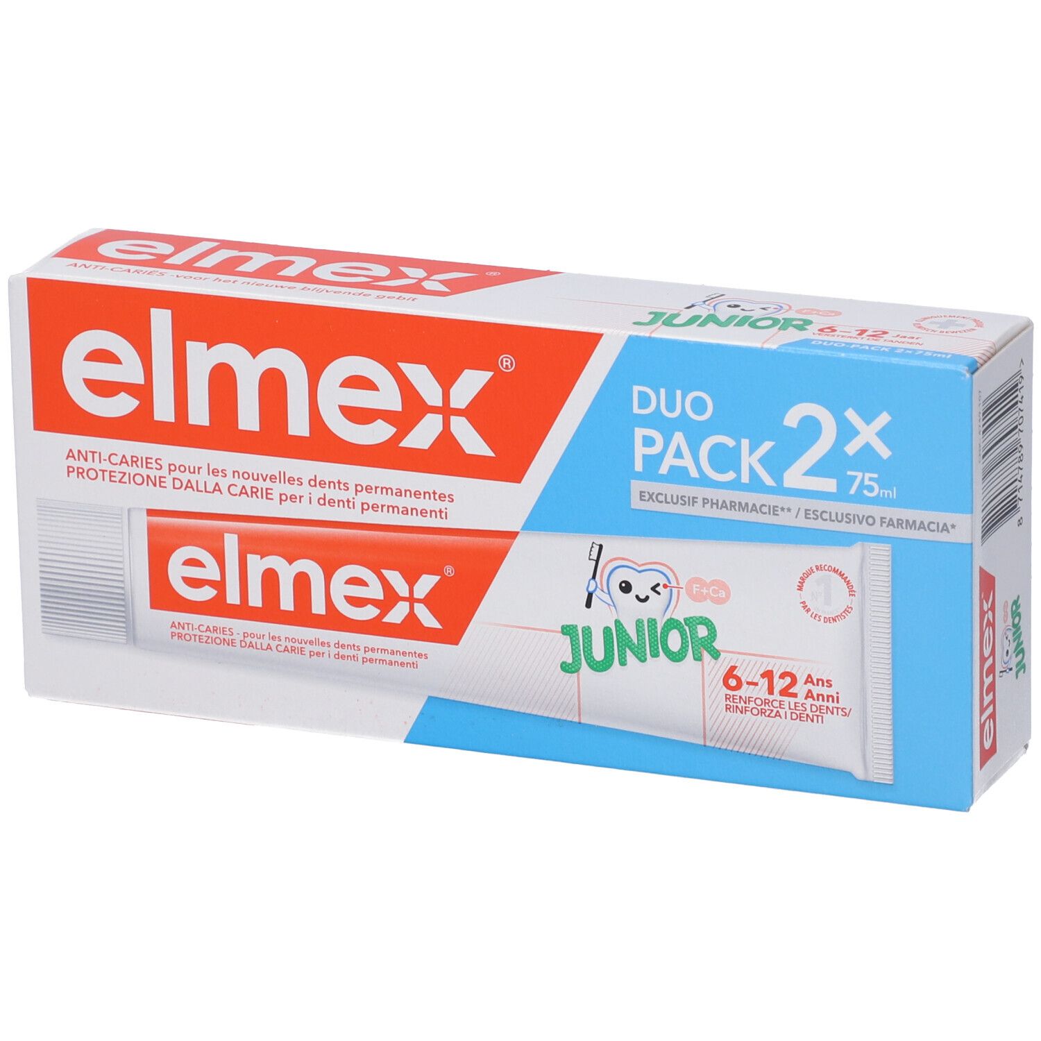 Elmex - Junior Dentifricio 75 Ml Duopack - Immagine 9