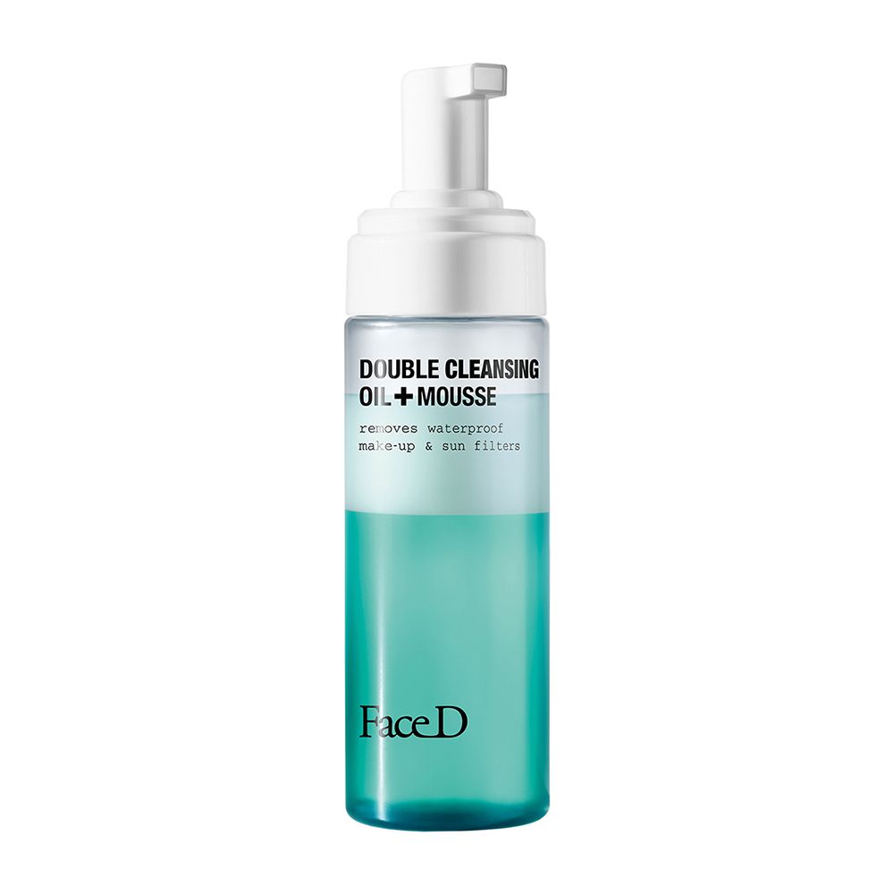 Face D Doppia Detersione Olio Struccante + Mousse Detergente - Detergente Viso