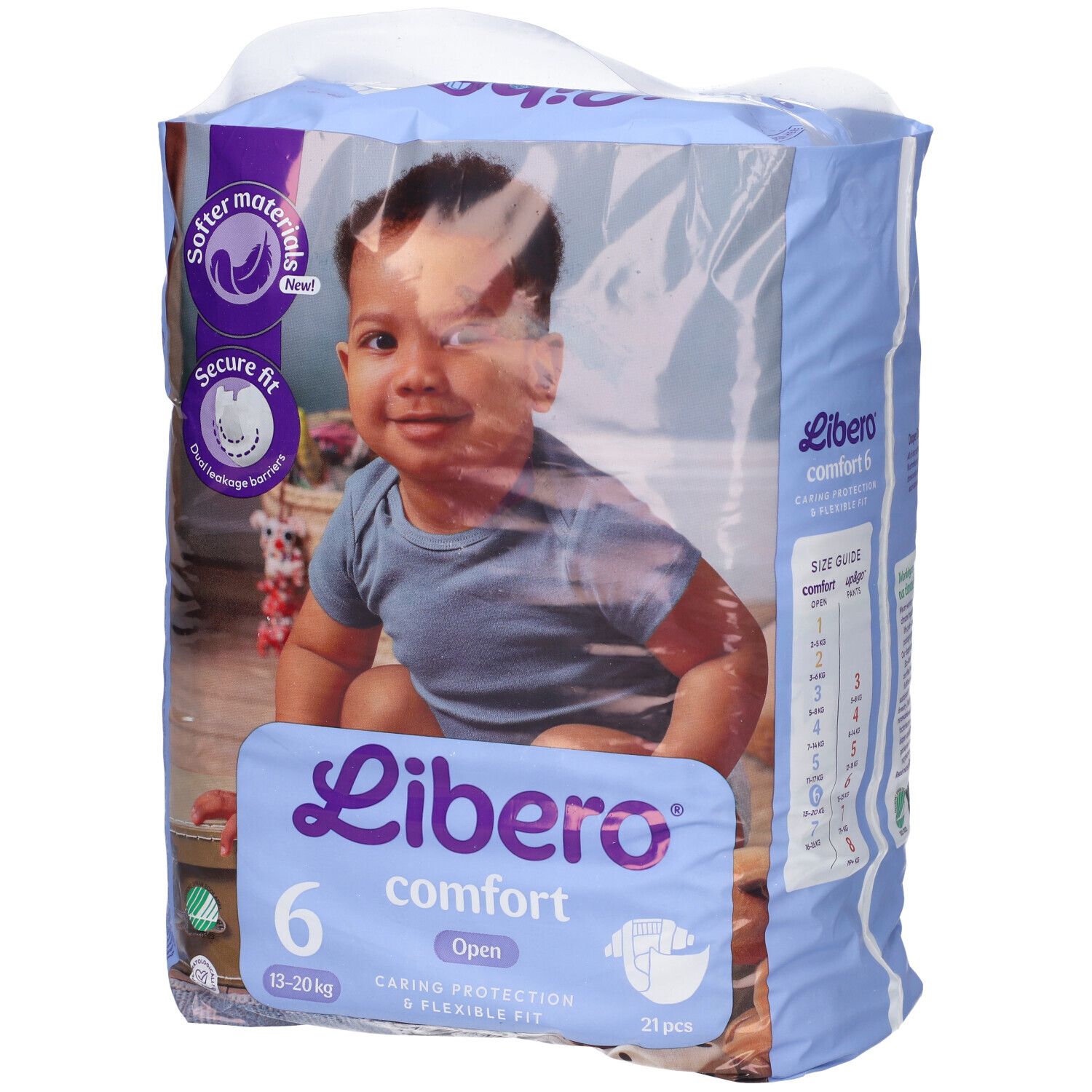 Libero Comfort 6 Pann13-20 21P 1 St Windeln