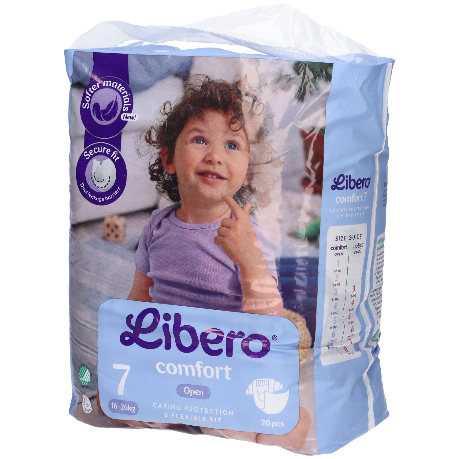 Libero Comfort 7 Pann16-26 20P 1 St Windeln