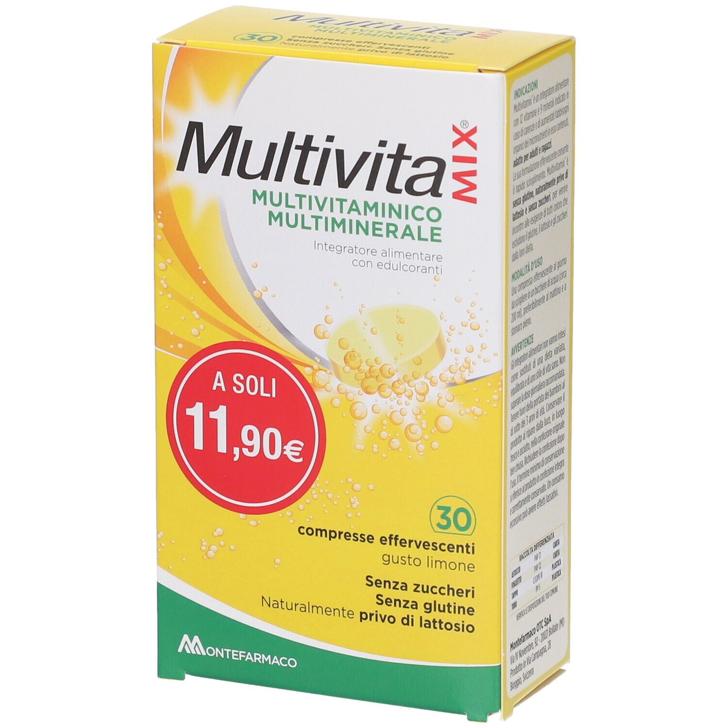 MULTIVITAMIX 30 Compresse Eff.S/Z - Immagine 8