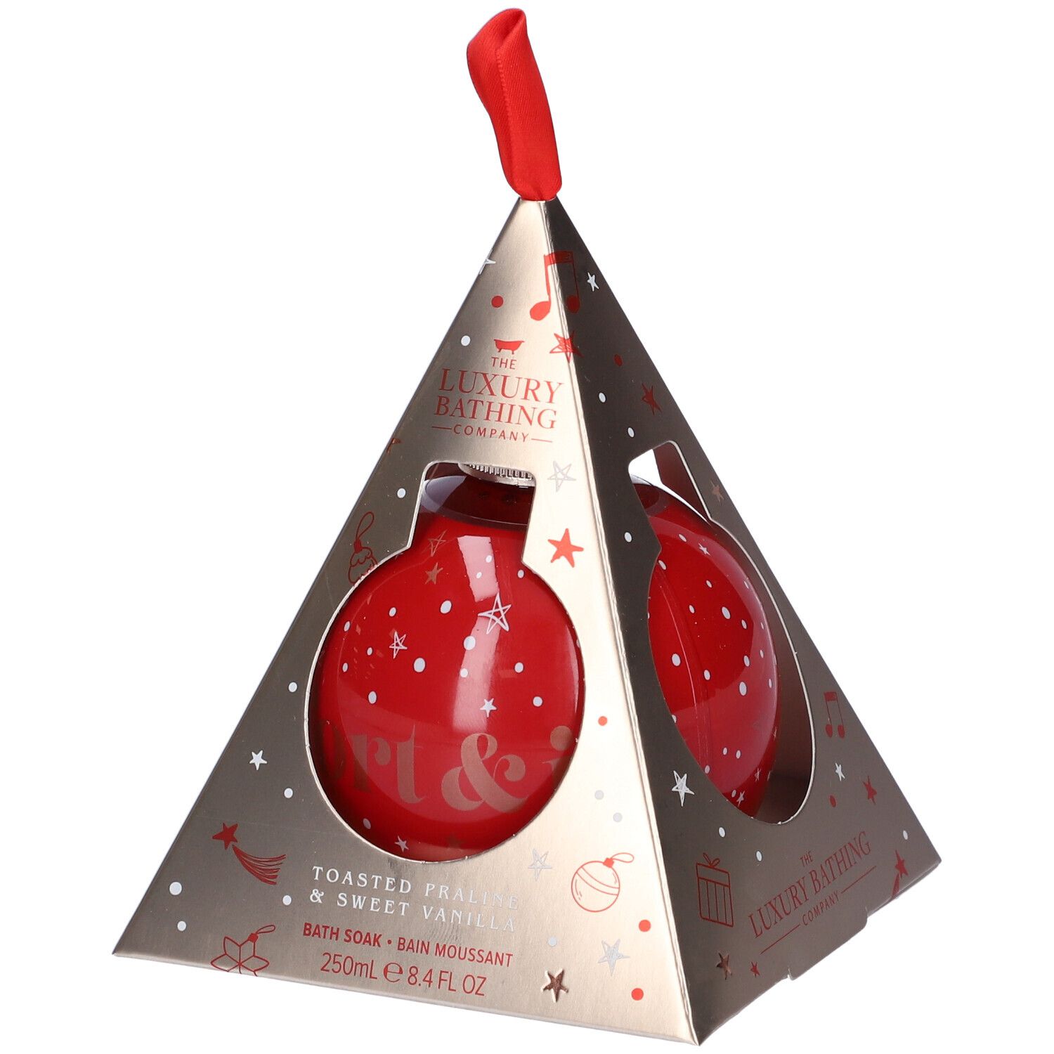 The Luxury Bathing Company Schiuma da Bagno alla Vaniglia Dolce Pralina Tostata