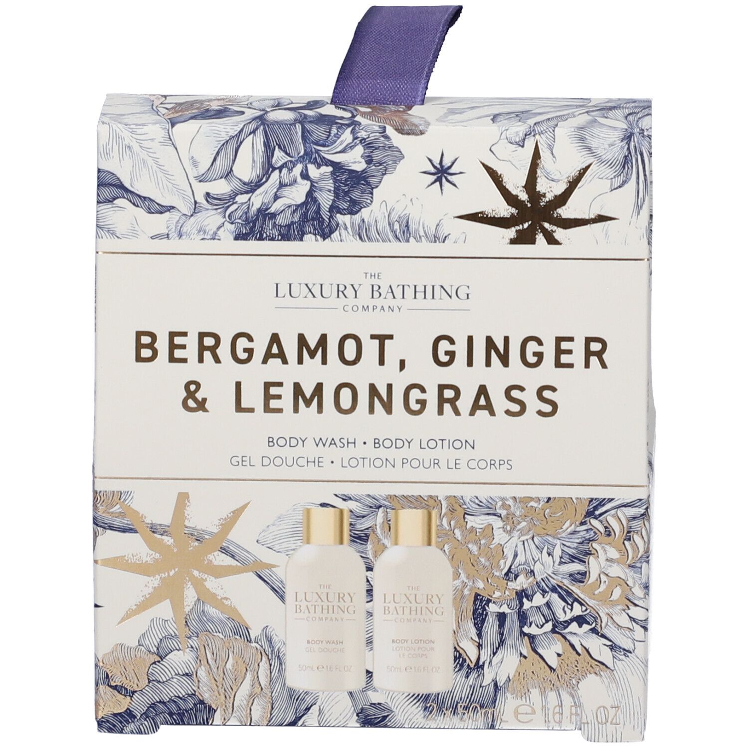 The Luxury Bathing Company Bergamotto, Zenzero & Lemongrass Set Regalo Gel Doccia + Lozione Corpo
