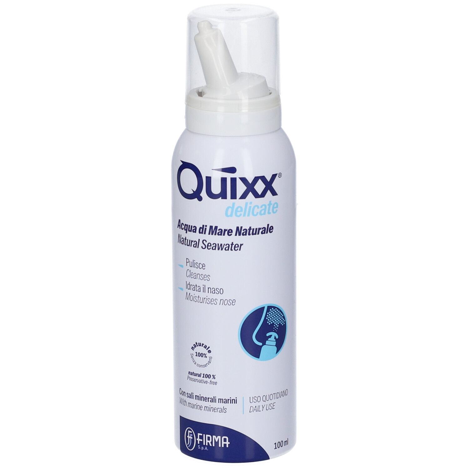 Quixx Delicate Spray Nasale Acqua Marina