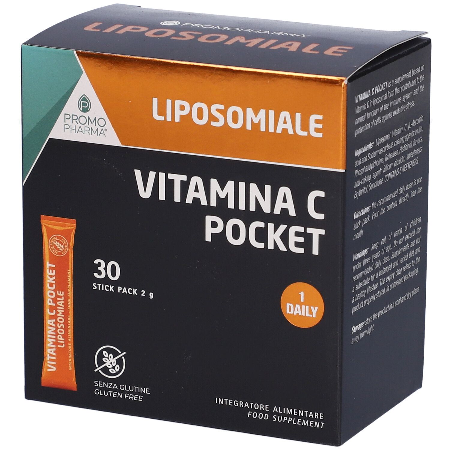 Vitamina C Lipos Pocket 30 60 g Stifte
