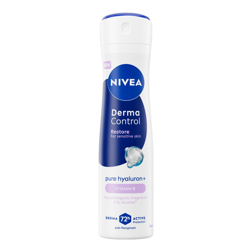 12pz NIVEA deodorante Derma Control restore Spray con vitamina E 150ml - Immagine 3