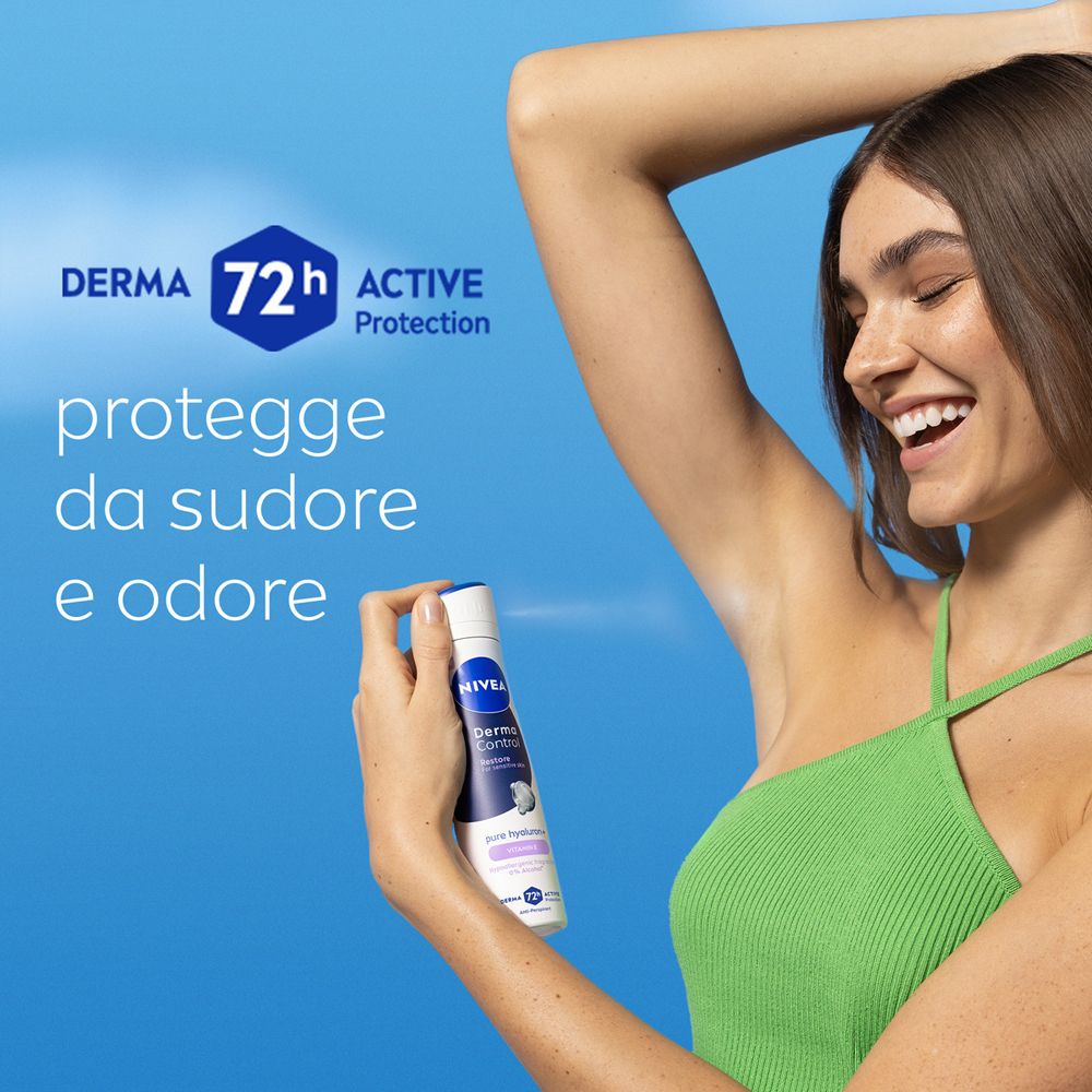 Nivea Derma Control Restore Deodorante Spray 72h