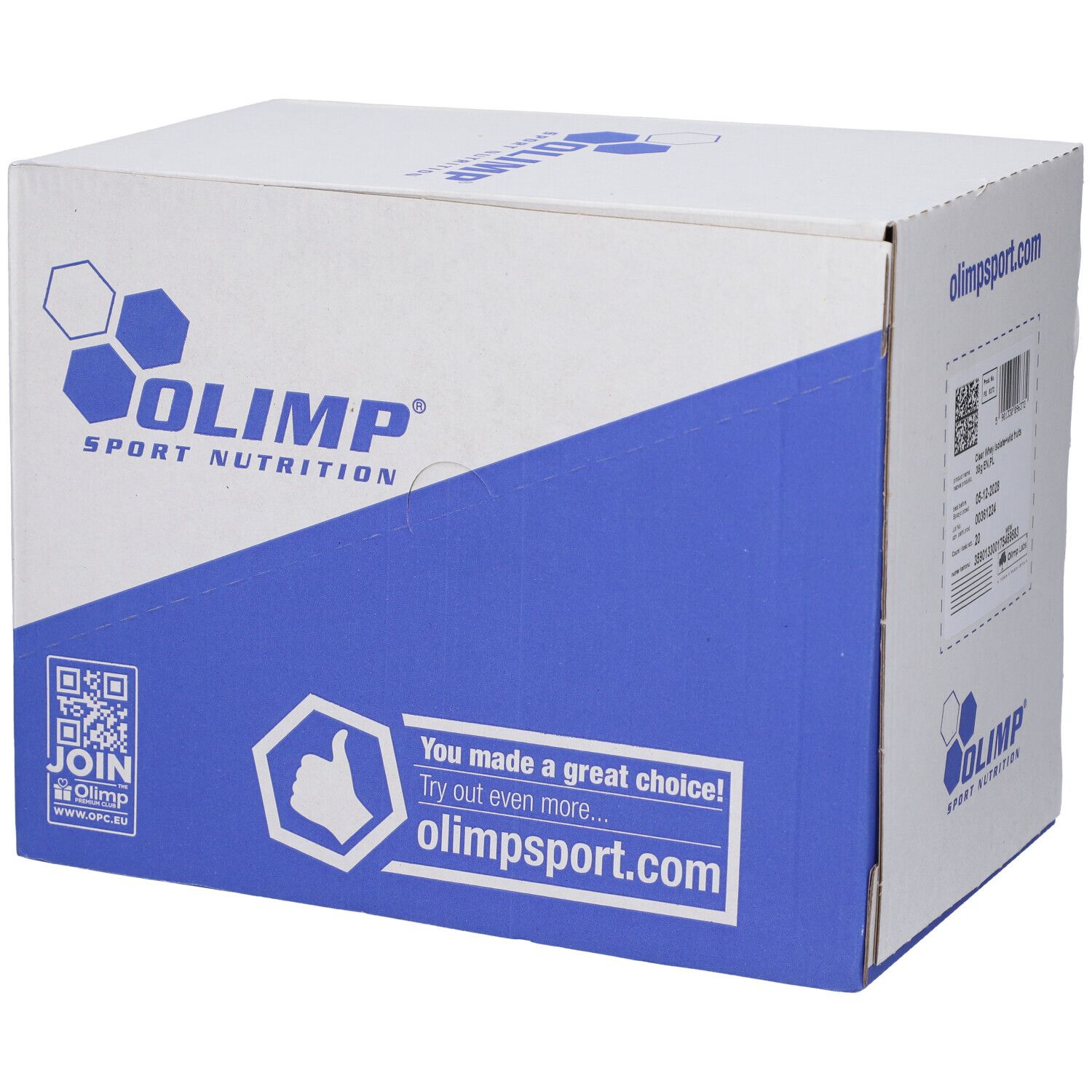 Olimp Clear Whey Isolate Gusto Frutti di Bosco Bustine