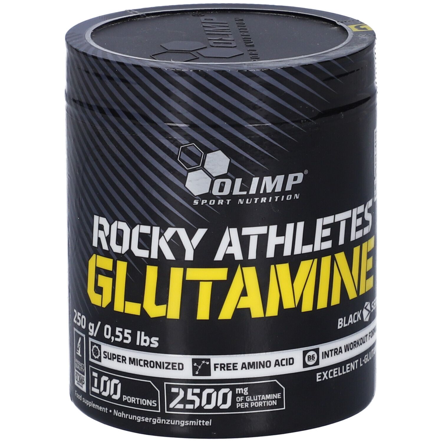 Olimp Rocky Athletes Glutamine Integratore Alimentare in Polvere