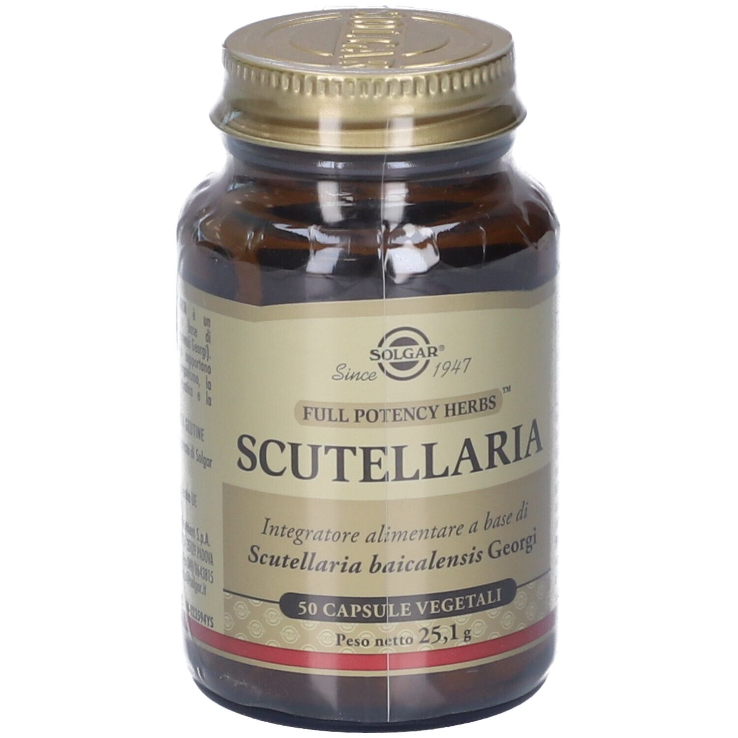 Scutellaria 50 Capsule Vegetali