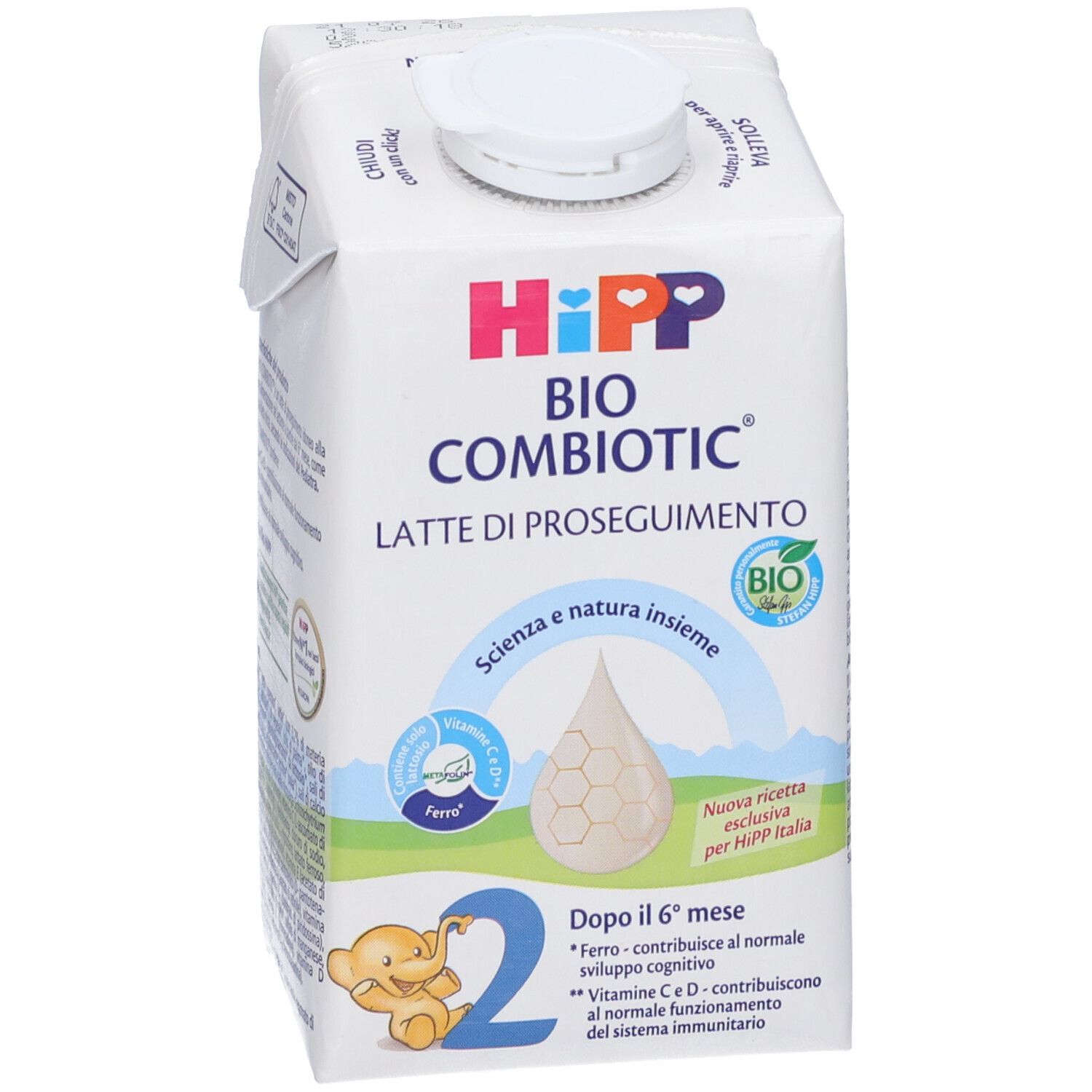 Latte di proseguimento liquido bio combiotic® 2 - - 500 ml - hipp - Immagine 5