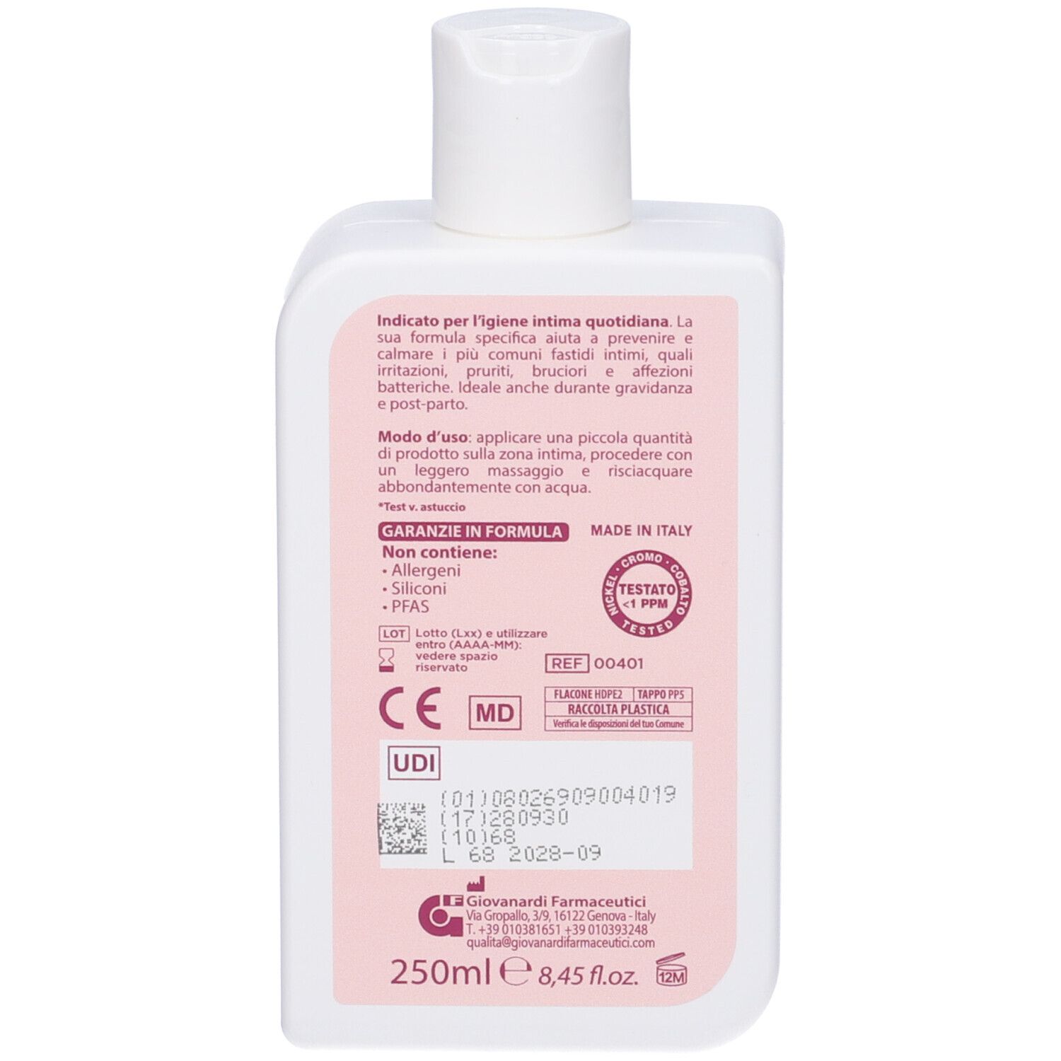 Giovanardi Farmaceutici Detergente Intimo Dermoaffine 250 ml Detergent view 2