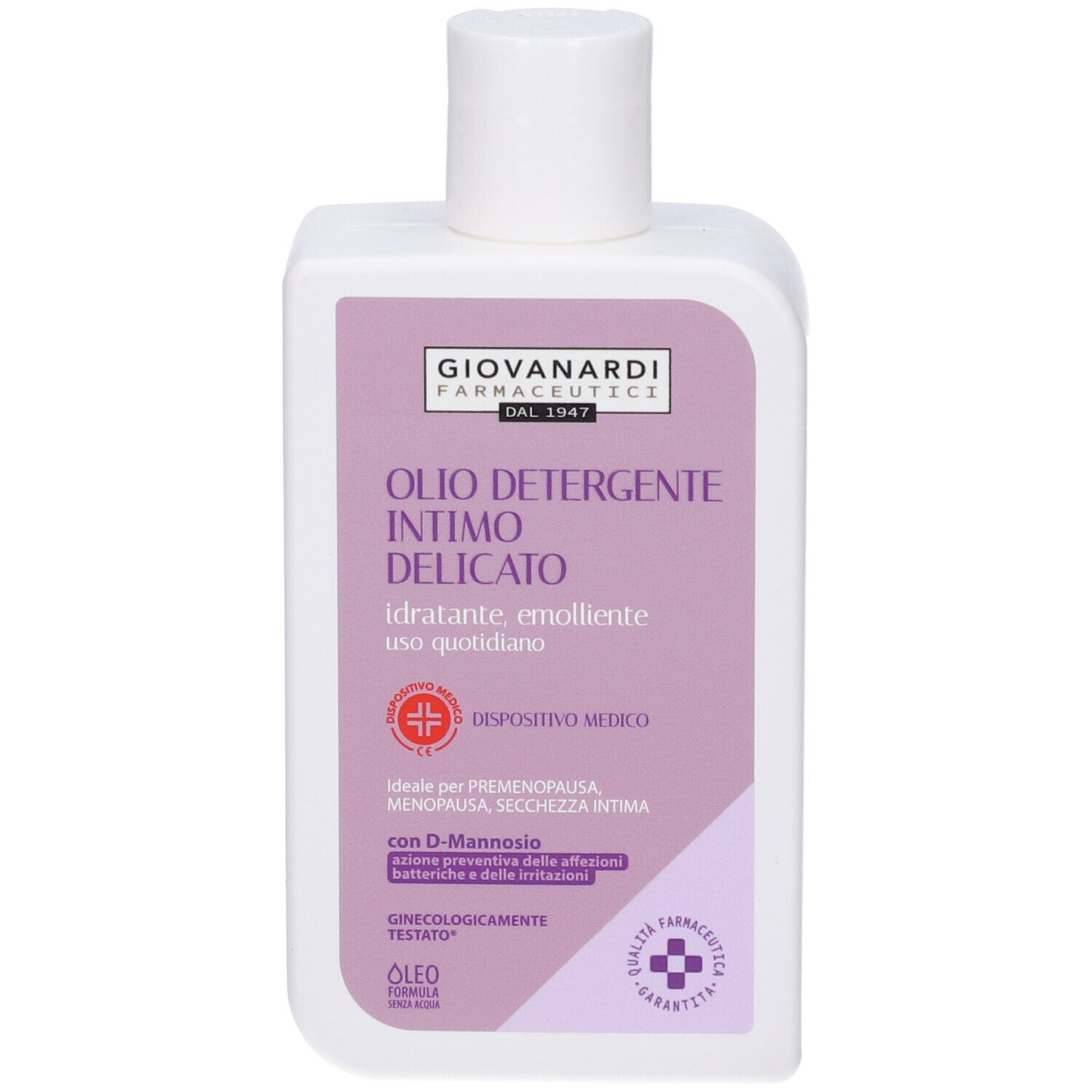 Giovanardi Farmaceutici Olio Detergente Intimo Delicato