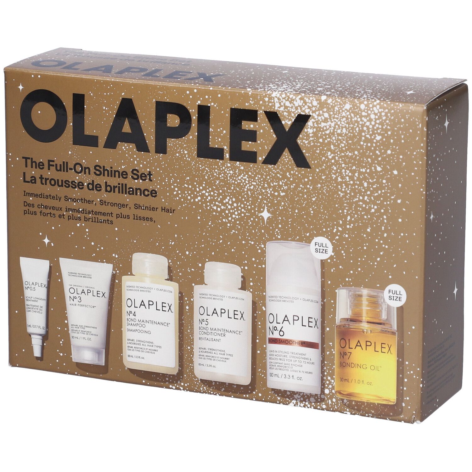 Olaplex The Full-On Shine Set Trattamento Completo per Capelli