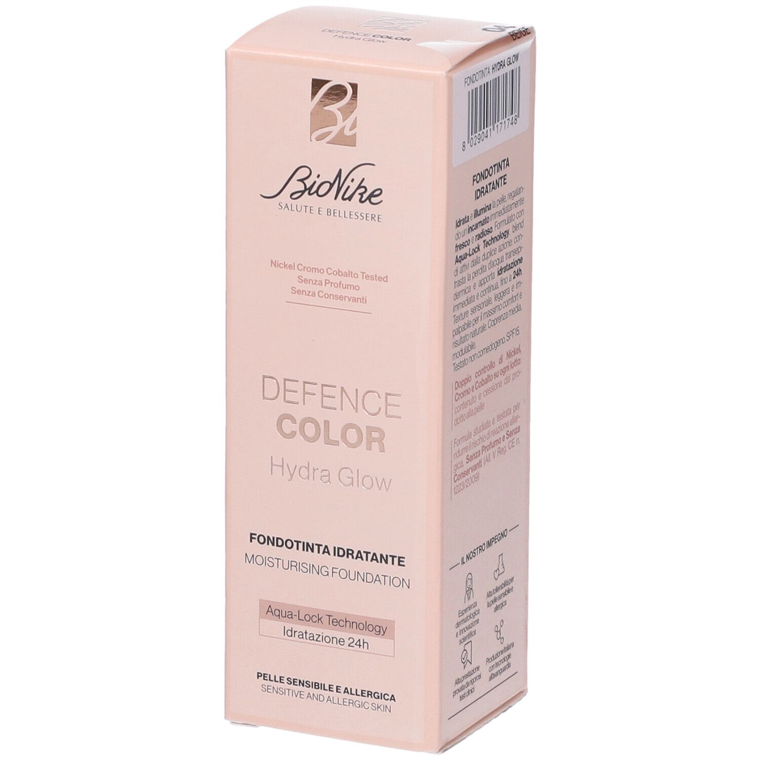 Bionike Defence Color Hydra Glow Fondotinta Idratante 04 Beige