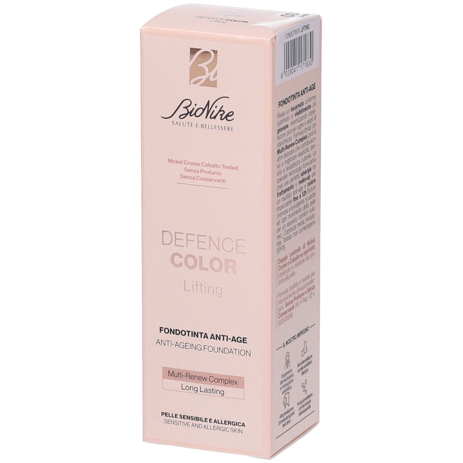 Bionike Defence Color Lifting Fondotinta Anti-Età 03 Sand 30 Ml - Immagine 8