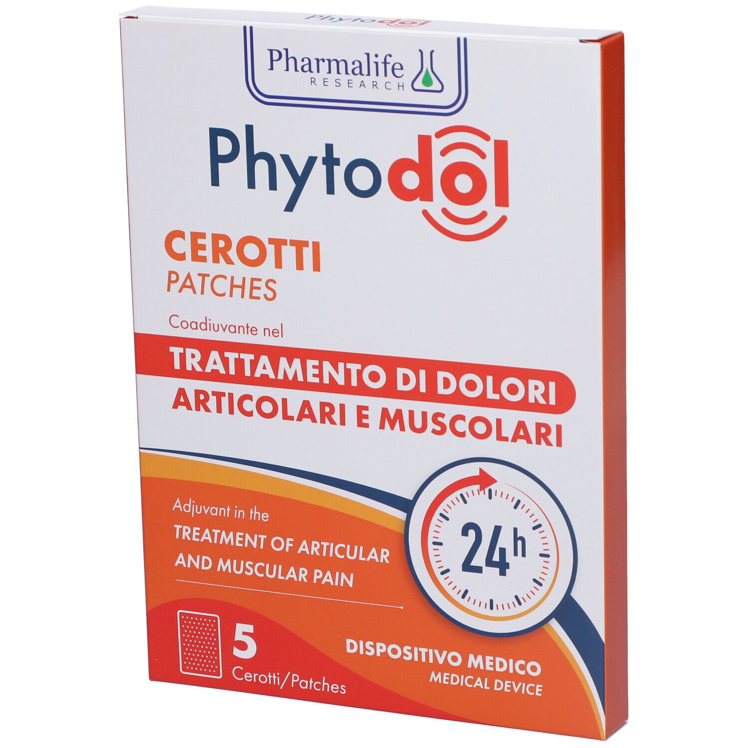 Pharmalife Research Cerotti Phytodol Per Dolori Muscolari E Articolari, 5 Pezzi - Immagine 4