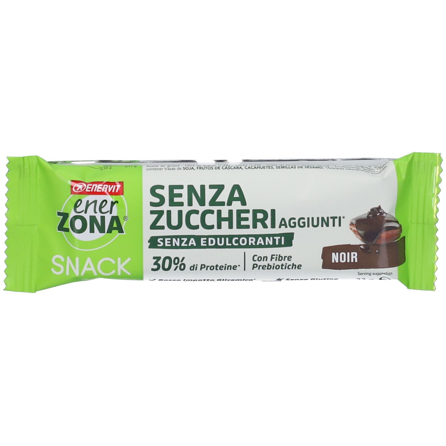 Enervit Enerzona Snack Bar Noir - Risparmia Il 10% Con Codice: Enervitx1026 33 G Barretta
