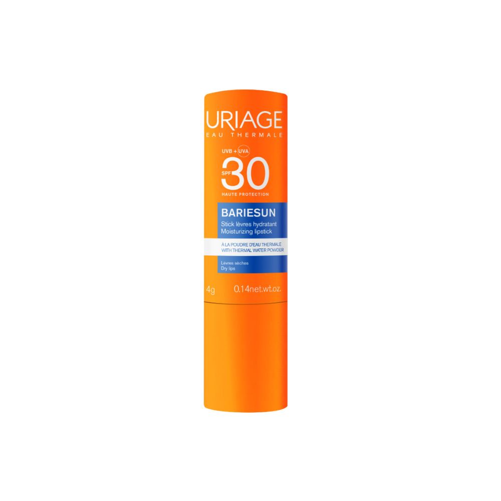 URIAGE Bariésun Stick invisibile SPF30 viso, labbra, zone sensibili, solare, resistente all'acqua