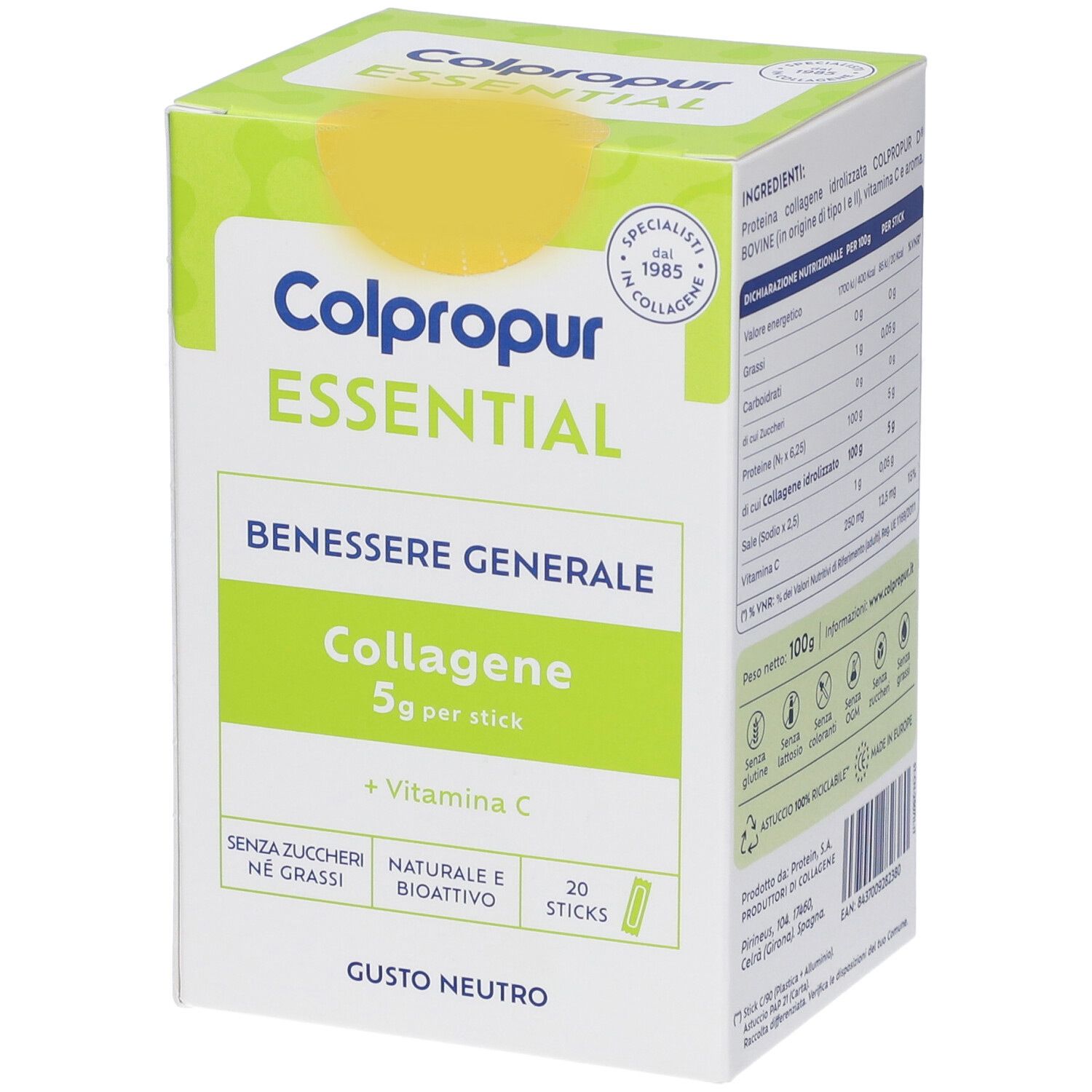 Colpropur Collagene Essential Neutro Stick