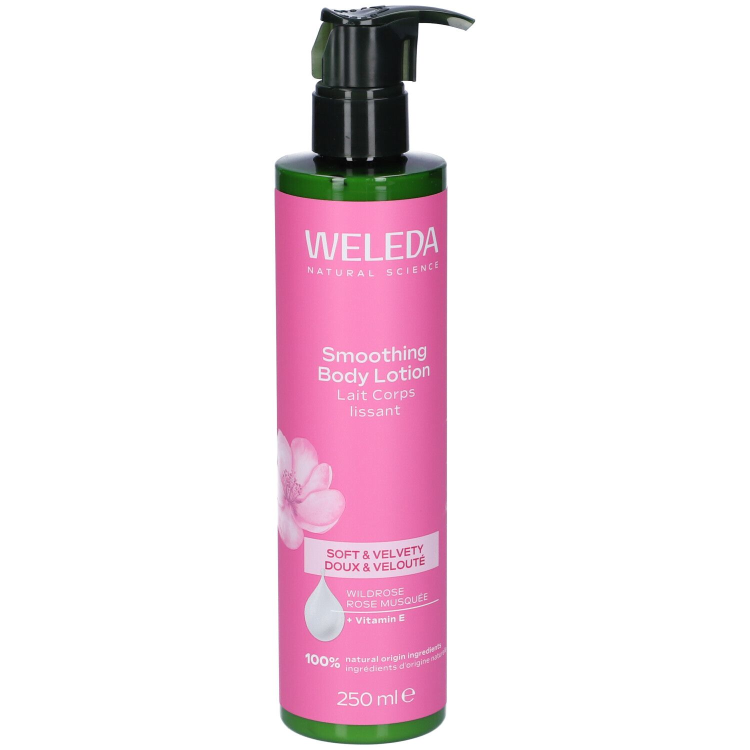 Weleda Latte Corpo Levigante Rosa 250 Ml Crema Per La Pelle