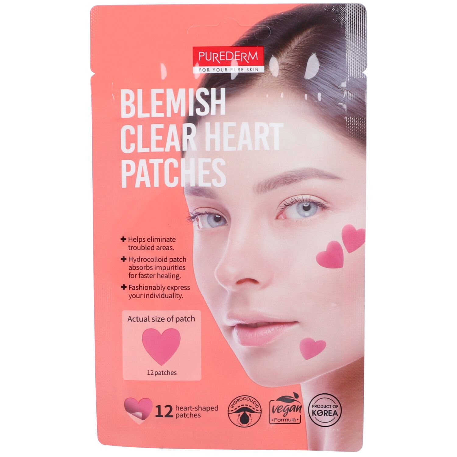 Purederm For Your Pure Skin Cerottini A Forma Di Cuore Per Imperfezioni