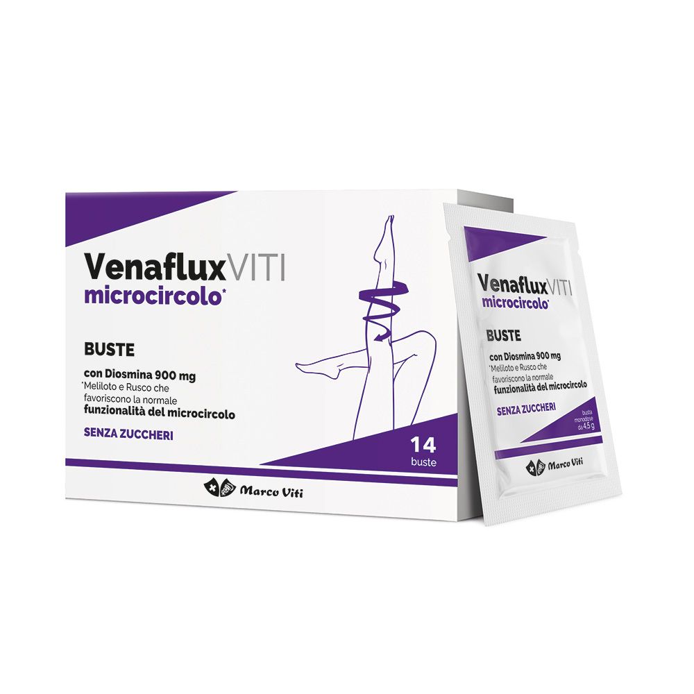 Marco Viti Rossa - Venaflux Viti Buste 14 Bustine 4,5 G - Immagine 4