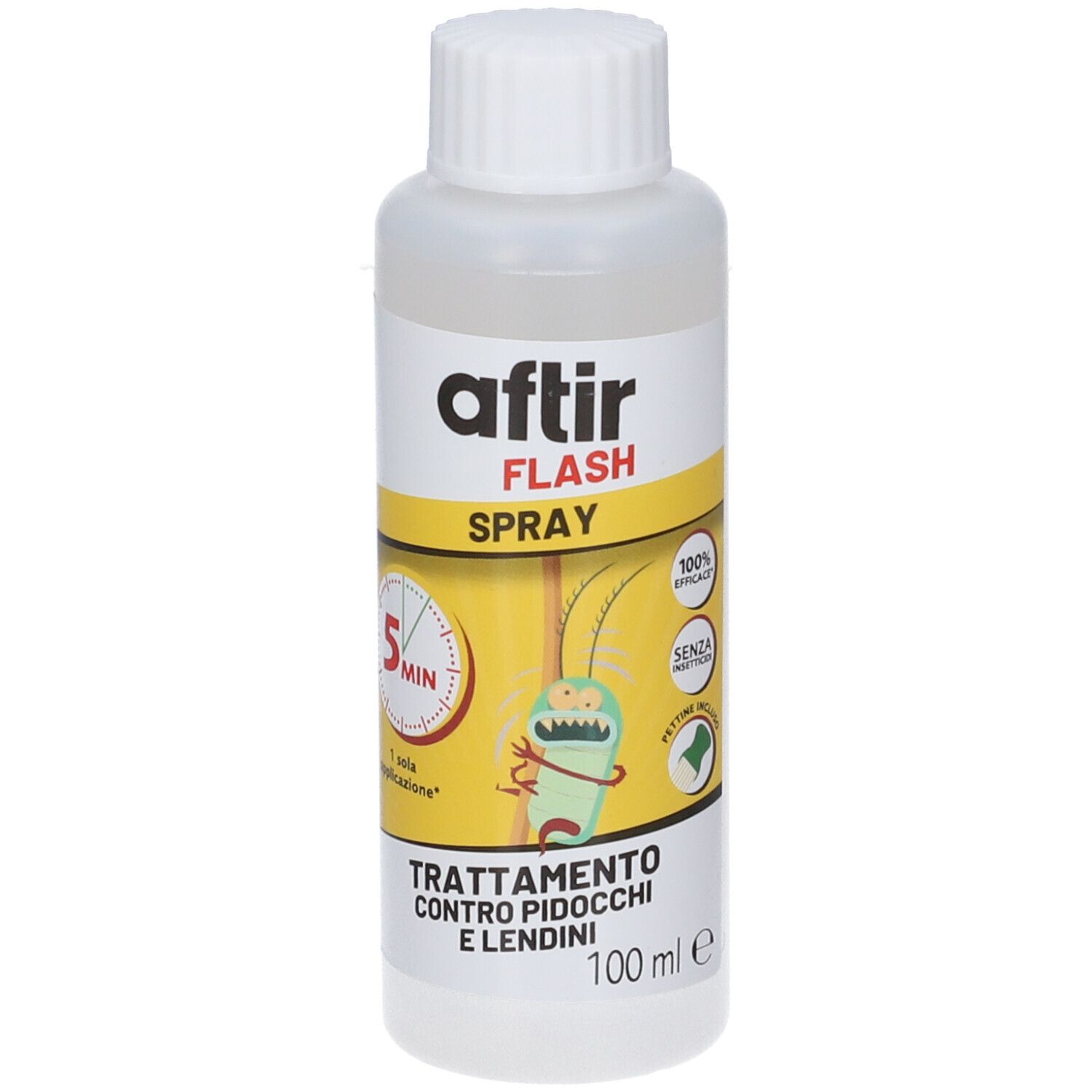 Aftir Flash Lozione Spray Anti-Pidocchi