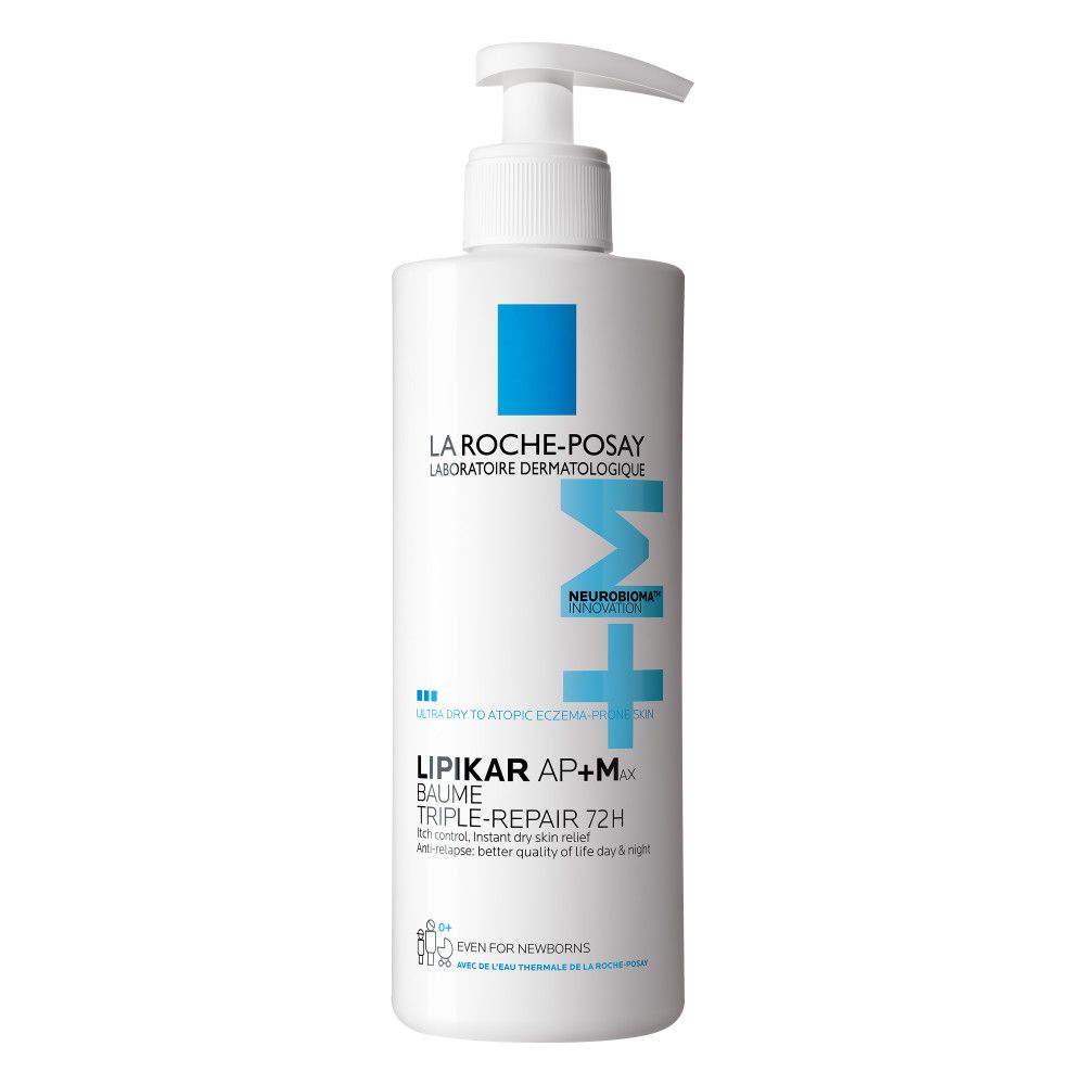 La Roche-Posay Lipikar Baume Ap+Max, Lozione A Tripla Azione, 400 Ml - Immagine 3