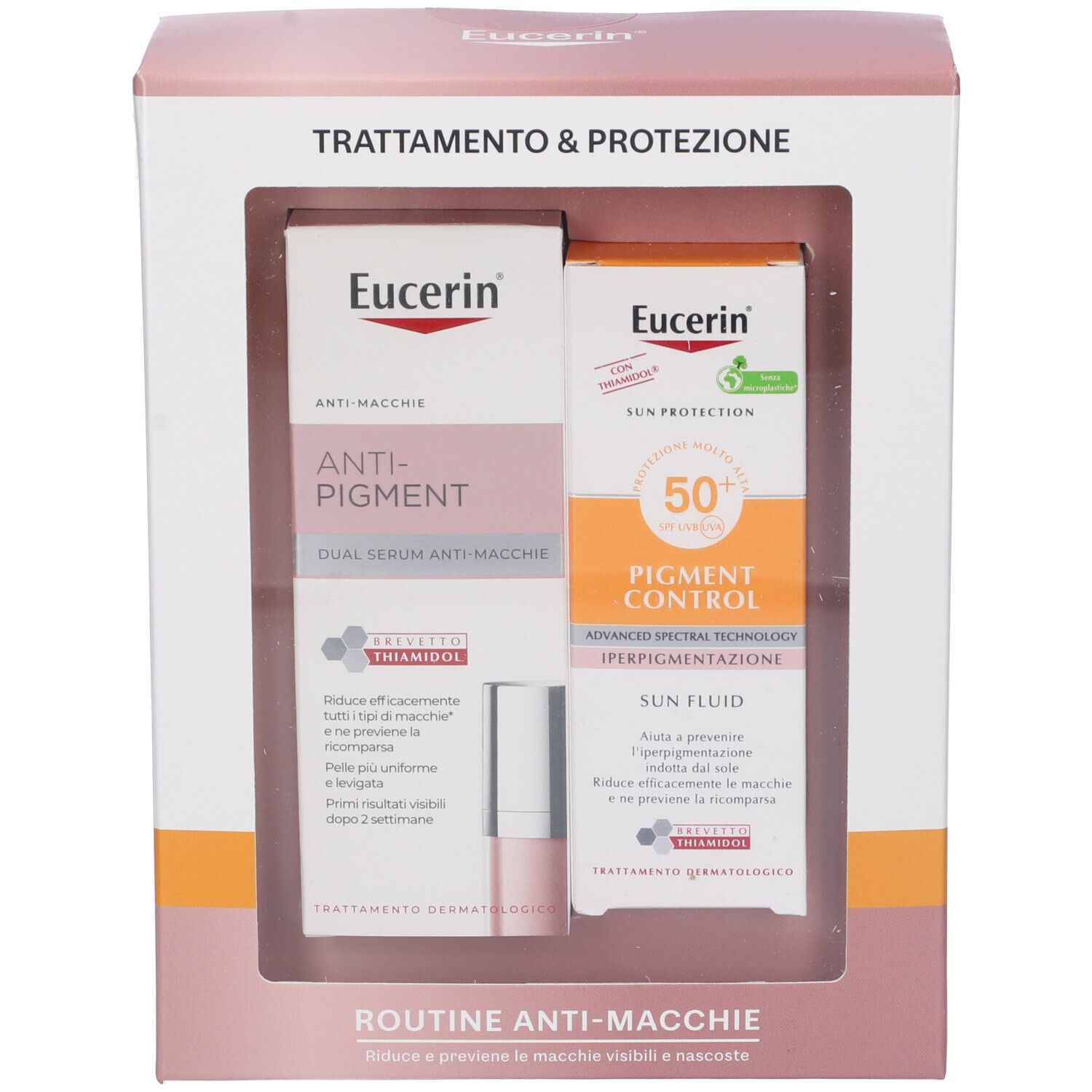 Beiersdorf Spa Scure Eucerin Sun Anti Pigment Routine Viso, 2 Prodotti - Immagine 2