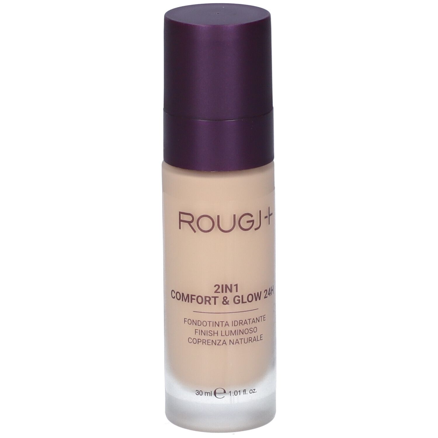 Rougj Fdt 2In1 Glow&Comfort 24H N.01 Light Rose