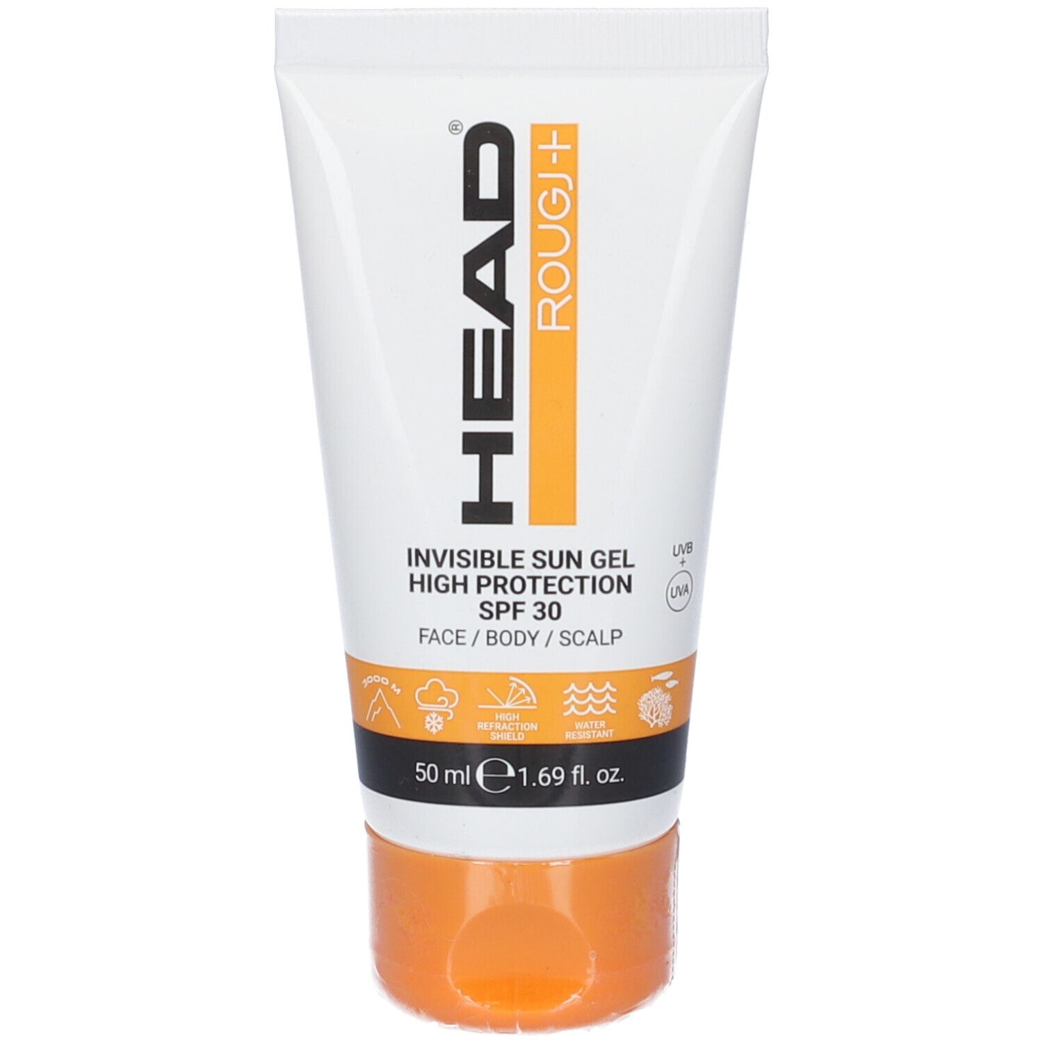 Head Rougj Gel Invisibile Con Spf 30 A Rapido Assorbimento 50 Ml - Immagine 4