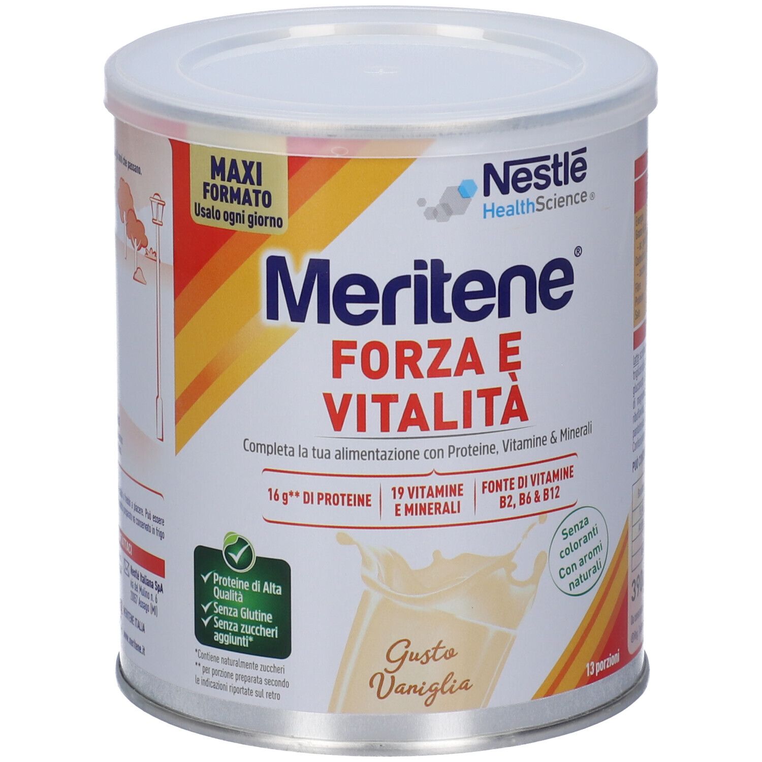 Meritene Forza e Vitalità Polvere gusto Vaniglia - Maxi Formato- Risparmia il 10% con il codice: nestle0926