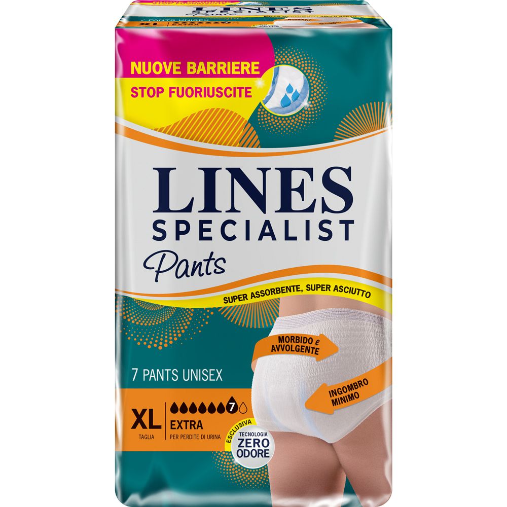 Lines Spec Pants EX UNI XL 7PZ 7 St Binden