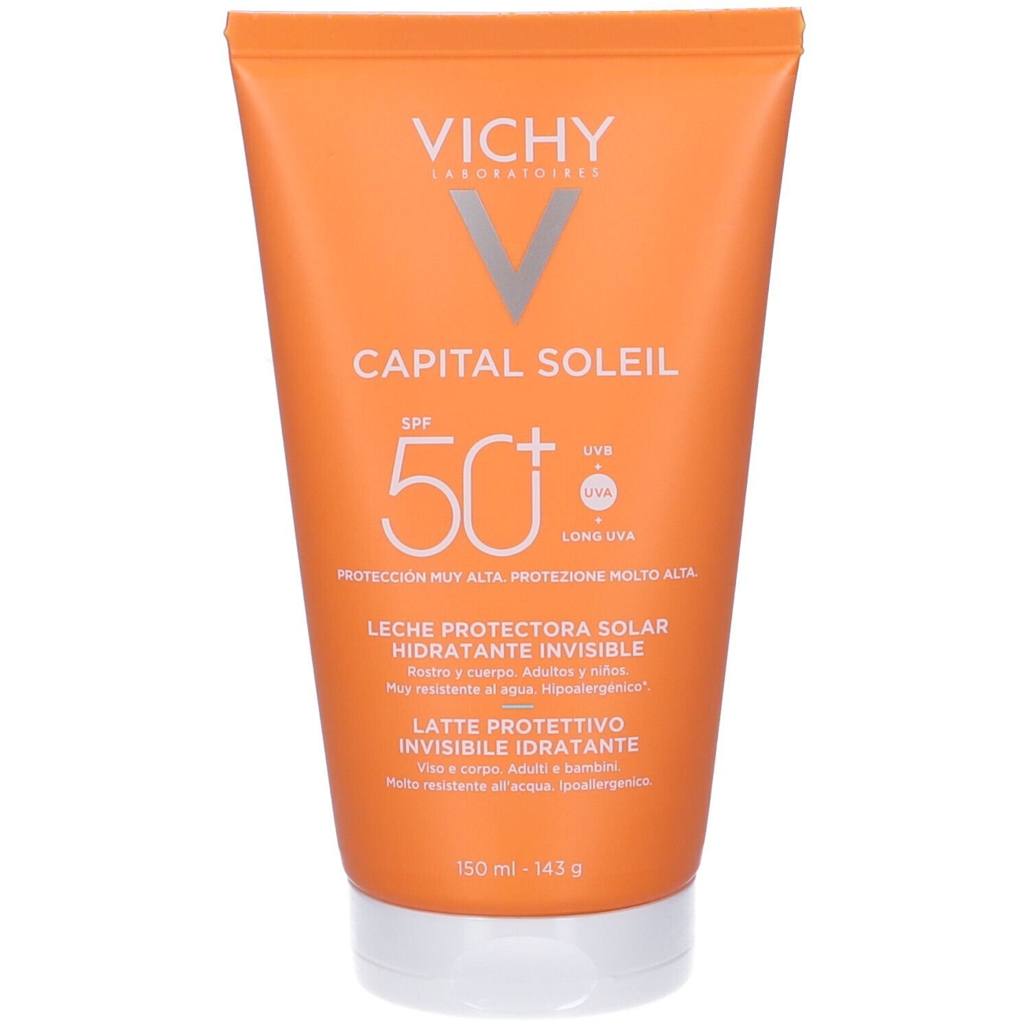 Vichy Crema Capital Soleil Solare Idratante Invisibile Spf 50+ 150 Ml - Immagine 8