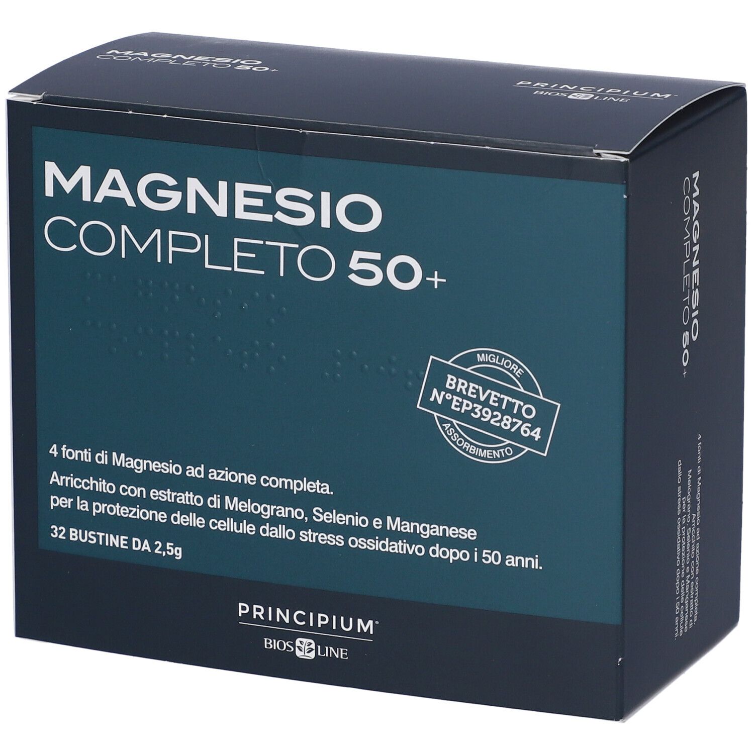 Principium | Principium Principium Magnesio Completo Brevettato 50+ In Bustine 80 G Polvere Per Soluzione Orale Bambino