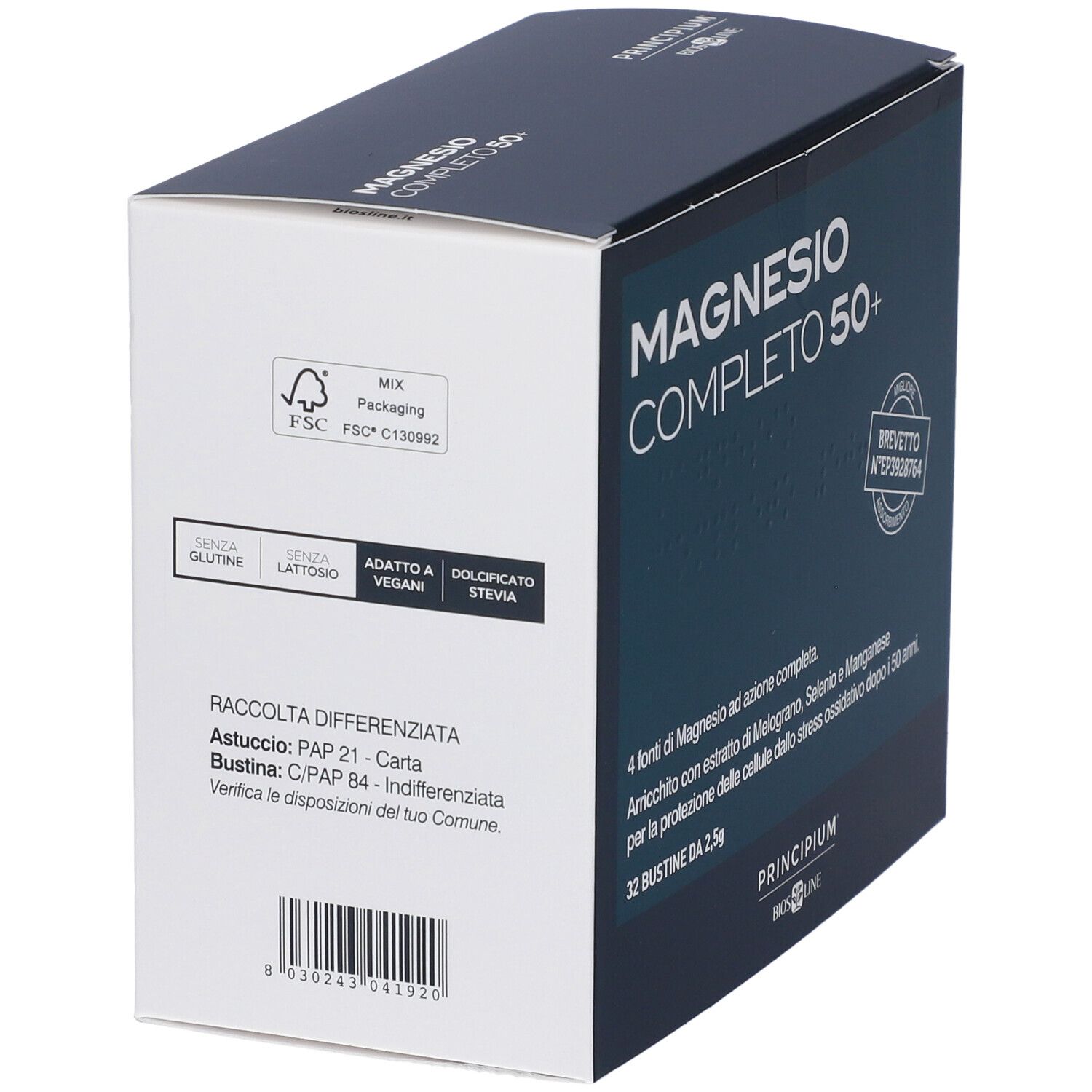 Principium Magnesio Completo Brevettato 50+ In Bustine - Risparmia Il 10% Con Il Codice: Biosline0726