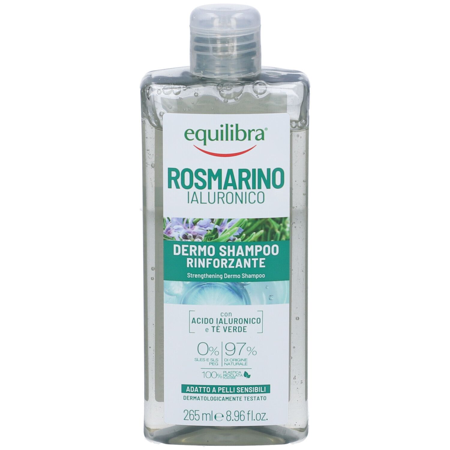 Equilibra Rosmarino Ialuronico Dermo Shampoo
