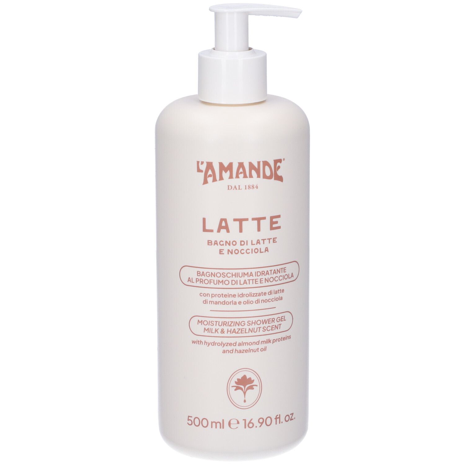 L'Amande Latte Bagnoschiuma Idratante Latte E Nocciola