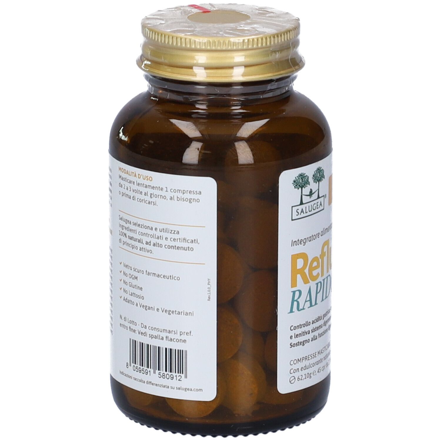 Salugea Reflugea Rapido Compresse Masticabili
