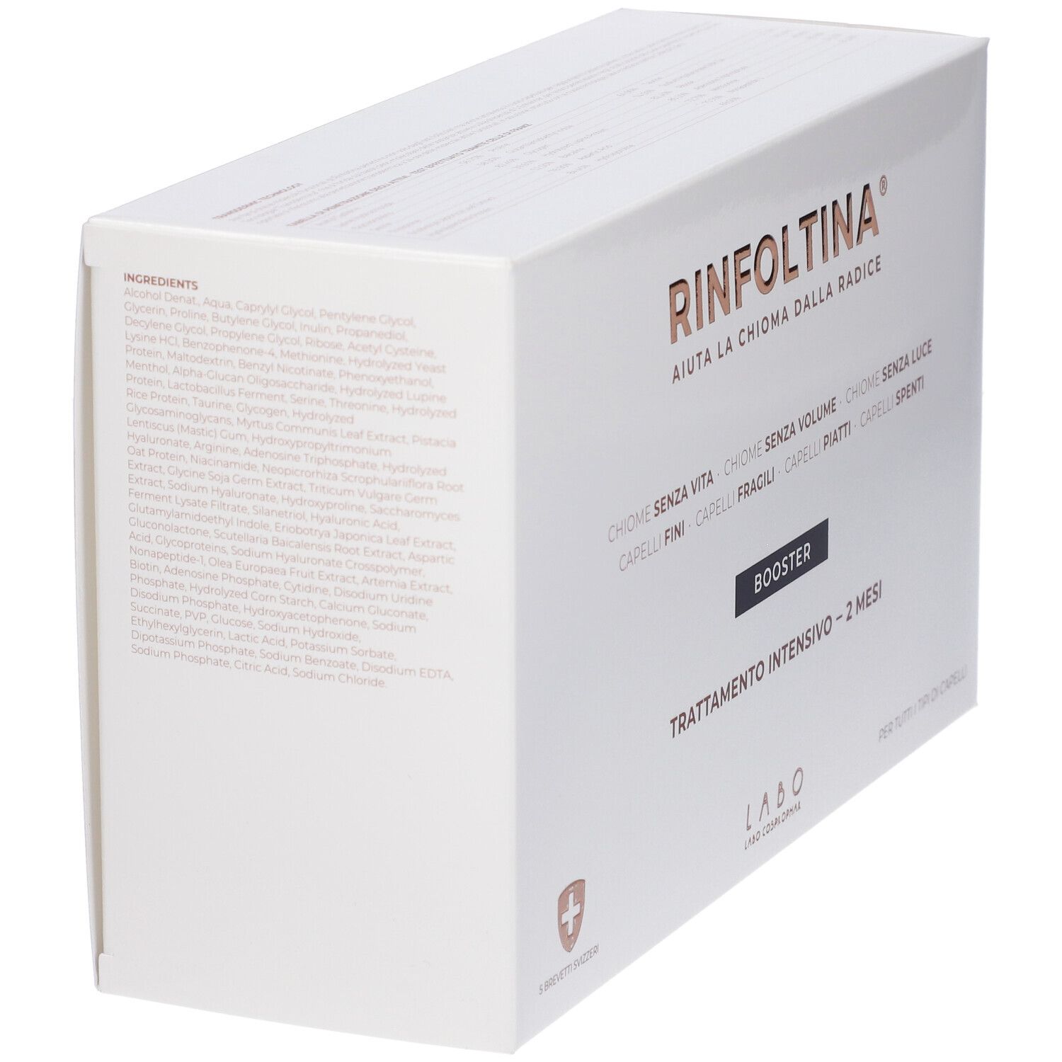 Labo Rinfoltina Booster Trattamento Intensivo 2 Mesi 40 Fiale