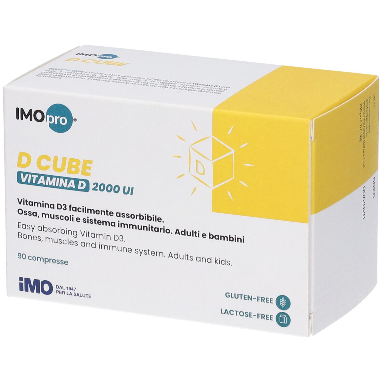 Imopro D Cube Vitamina D Compresse