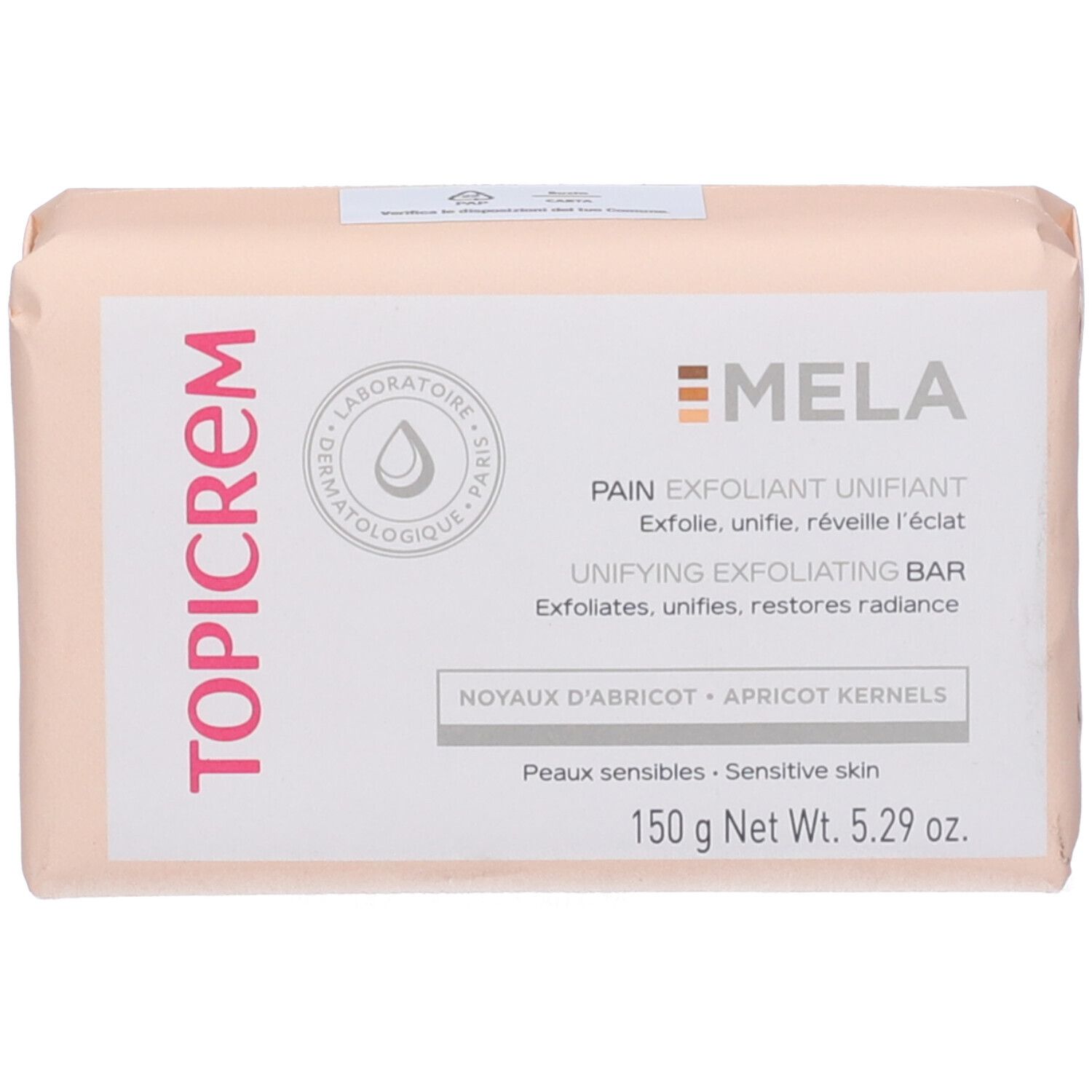 Topicrem Mela Pane Esfoliante Uniformante