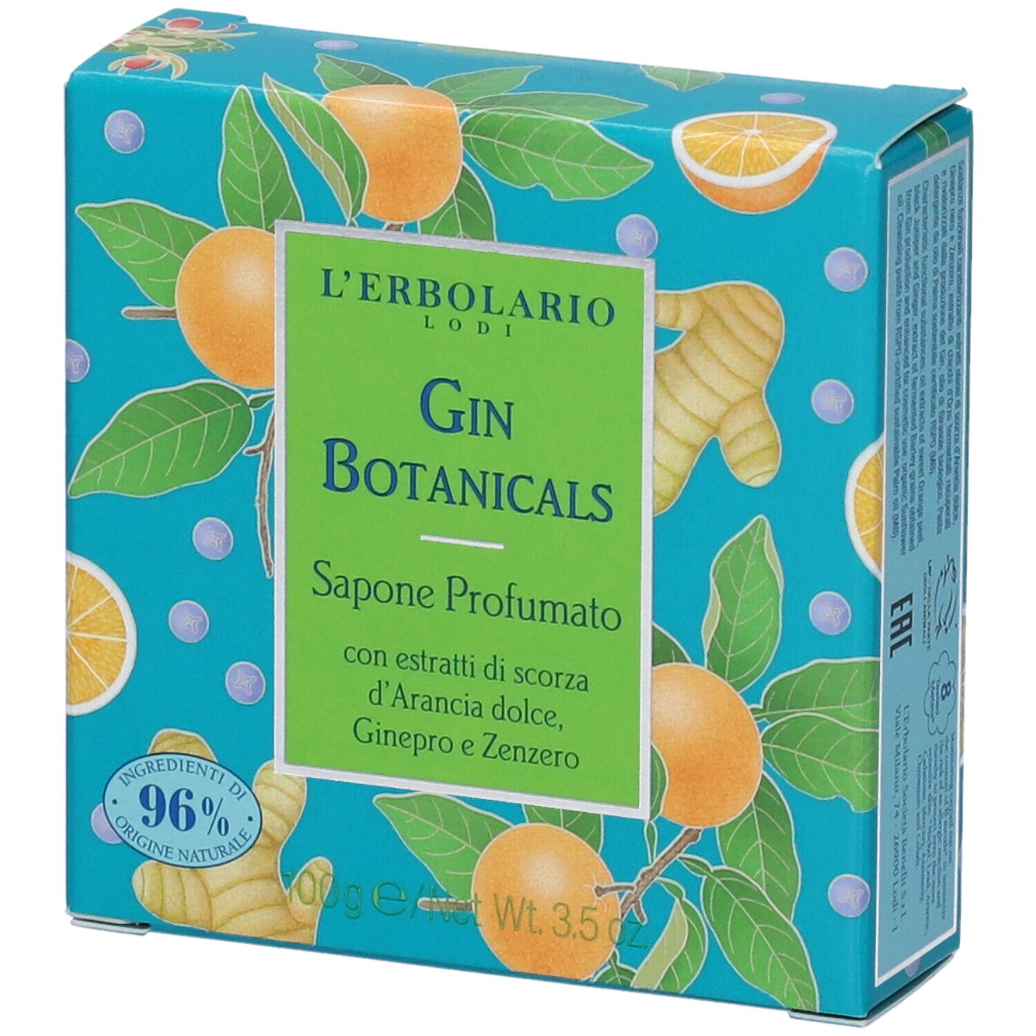 Gin Botanicals Sapone Profumato Agrumato Aromatico Legnoso 100g - L'ERBOLARIO - Immagine 4