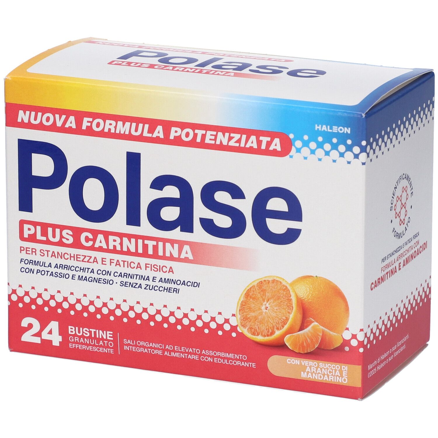 Polase Plus Carnitina Granulato Effervescente 24 Bustine - Risparmia il 10% con il codice: haleon1026