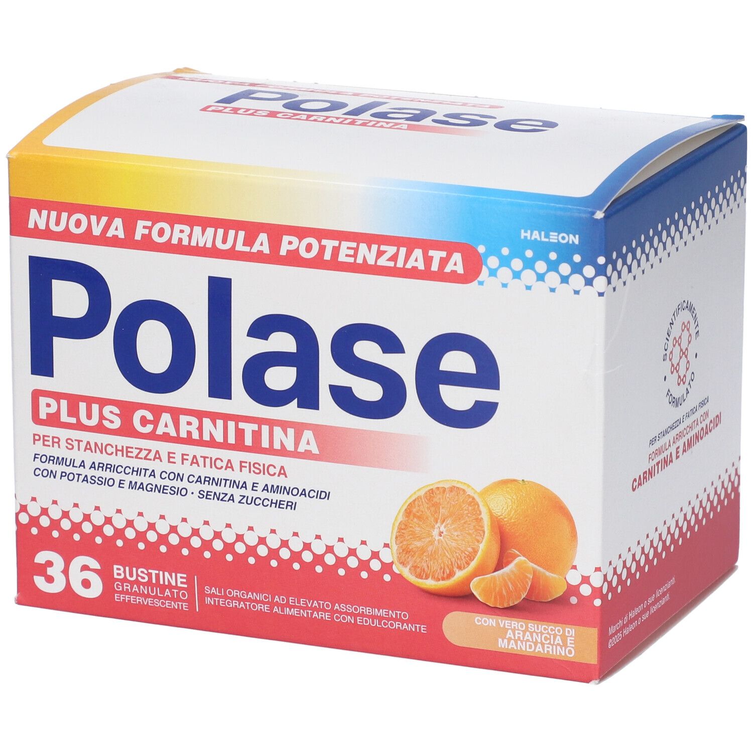 Polase Plus Carnitina Granulato Effervescente 36 Bustine - Risparmia il 10% con il codice: haleon1026