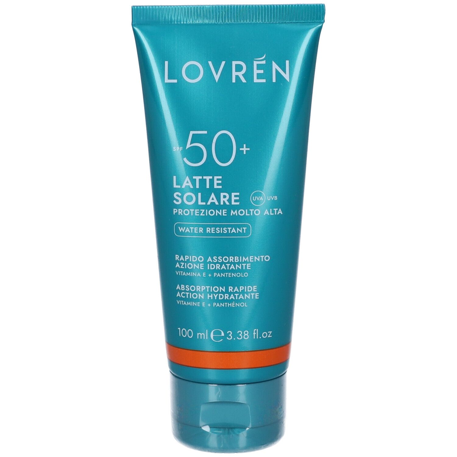 Lovren Latte Solare Viso E Corpo Protezione Alta Spf50+ 100Ml - Immagine 3