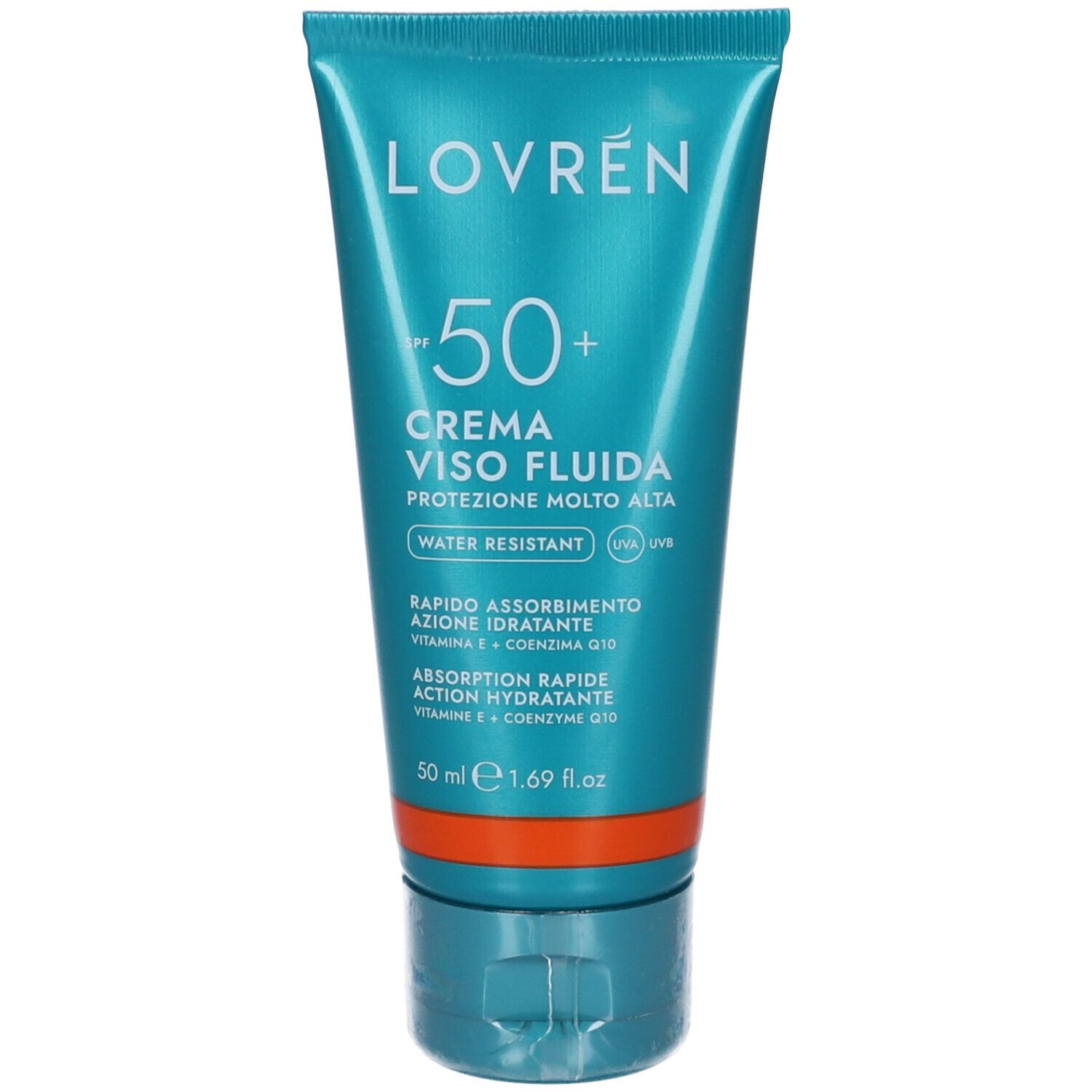 Lovren Fluido Solare Viso Protezione Molto Alta SPF 50