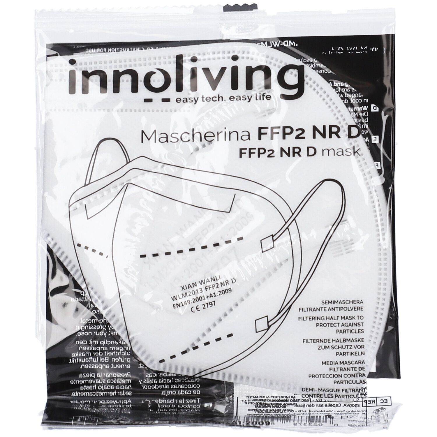 Innoliving Mascherina FFP2 Bianca